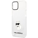 Karl Lagerfeld KLHCP12MHNCHTCT iPhone 12 /12 Pro 6,1" transparent hardcase Ikonik Choupette