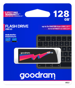 Pendrive GOODRAM UCL3 128GB USB 3.0 Black