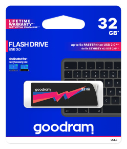 Pendrive GOODRAM UCL3 32GB USB 3.0 Black