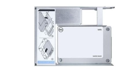 Dell Dysk 480GB SSD SATA Read Intensive ISE 6Gbps 512e 2.5in w/3.5in Brkt Cabled, CUS Kit