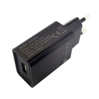 Ładowarka sieciowa Techly USB-A 5V 2,4A czarna