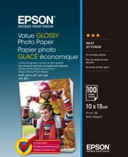 Epson Value Glossy Photo Paper 10x15 100 Kartek