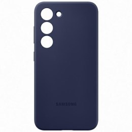 Etui Samsung EF-PS911TN S23 S911 granatowy/navy Silicone Cover
