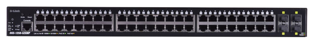 D-link-DGS-1250-52XMP/E 48-portSmart switch
