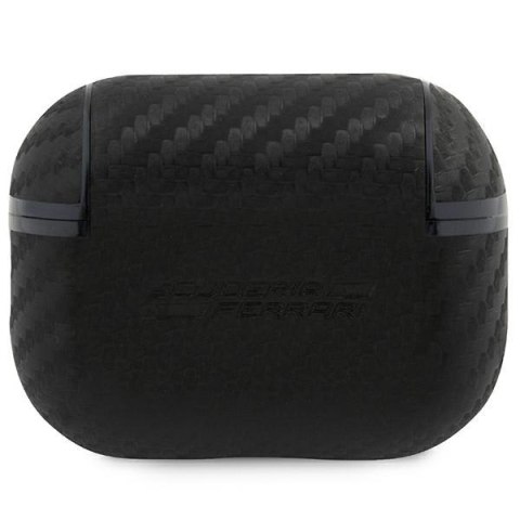 Ferrari FESAP2CABK AirPods Pro 2 cover czarny/black On Track PU Carbon