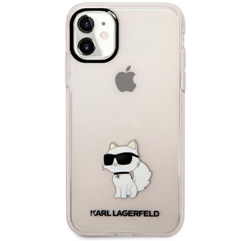 Karl Lagerfeld KLHCN61HNCHTCP iPhone 11 / Xr 6,1" różowy/pink hardcase Ikonik Choupette