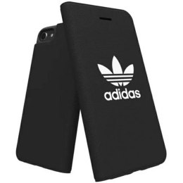 Adidas Booklet Case Canvas iPhone SE 2020 / SE2022 / 6 / 6s / 7 / 8 czarny/black 30285