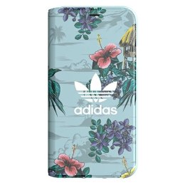 Adidas Booklet Case Floral iPhone X/XS szary/grey 30927