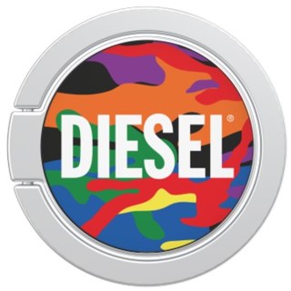 Diesel uchwyt do telefonu Universal Ring Pride Camo wielokolorowy/colourful 44336