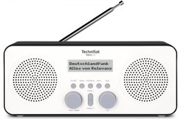 TechniSat Radioodtwarzacz VIOLA 2 S DAB+/FM biało-czarny
