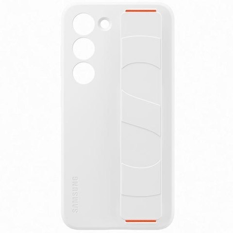 Etui Samsung EF-GS911TW S23 S911 biały/white Silicone Grip Case