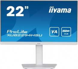 IIYAMA Monitor 21.5 cala XUB2294HSU-W2 VA,FHD,HDMI,DP,HAS(150mm)USB3.0,2x2W