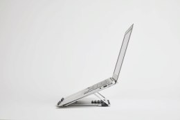 POUT Eyes3 Angle - Aluminiowa podstawka pod laptopa, kolor srebrny