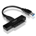 AXAGON ADSA-1S6 Adapter USB 3.0 - SATA 6G do szybkiego przyłączenia 2.5" SSD/HDD, z pudełkiem
