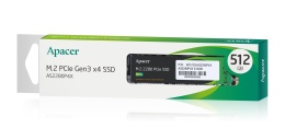 Dysk SSD Apacer AS2280P4X 512GB M.2 PCIe NVMe Gen3 x4 2280 (2100/1700 MB/s)