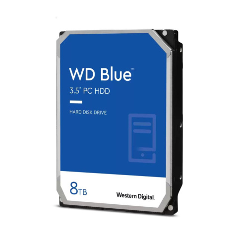 Dysk WD Blue™ WD80EAZZ 8TB 3,5" 5640 128MB SATA III