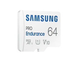 Karta pamięci Samsung PRO Endurance microSDXC 64GB (100/40 MB/s) + adapter