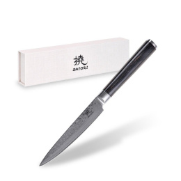 Nóż uniwersalny Shiori Chairo Muro ze stali damasceńskiej