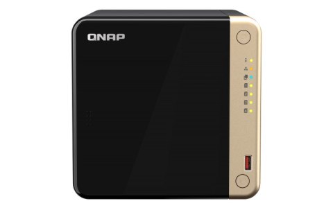 QNAP TS-464-8G | 4-zatokowy serwer NAS, Intel Celeron, 8GB RAM, 2x 2,5GbE RJ-45, Tower