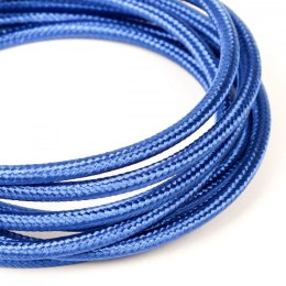 TB Kabel USB-USB C 1.5m niebieski sznurek premium