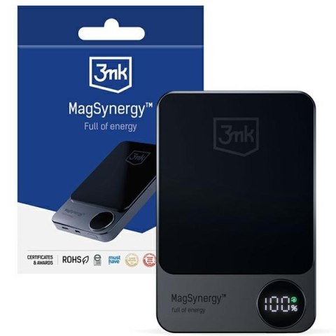 3MK MagSynergy Powerbank 10000mAh z funkcją ładowania bezprzewodowego MagSafe