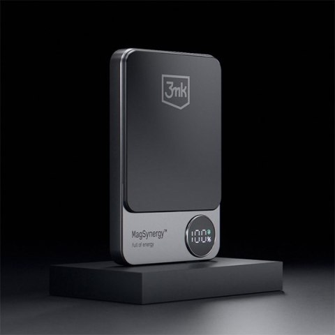 3MK MagSynergy Powerbank 10000mAh z funkcją ładowania bezprzewodowego MagSafe
