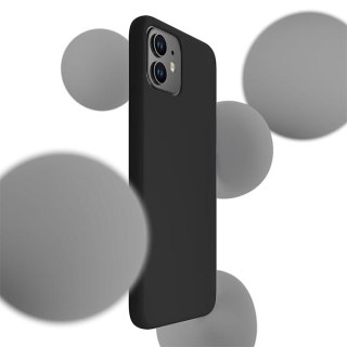 3MK Silicone Case iPhone 11 6,1" czarny/black