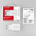 AXAGON ACU-QC19W Ładowarka sieciowa QC 19W, 1x port USB-A, QC3.AFC/FCP/SMART, Biała