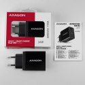 AXAGON ACU-QS24 Ładowarka sieciowa QC 24W, 2x port USB--A, QC3.0/AFC/FCP + 5V/1.2A