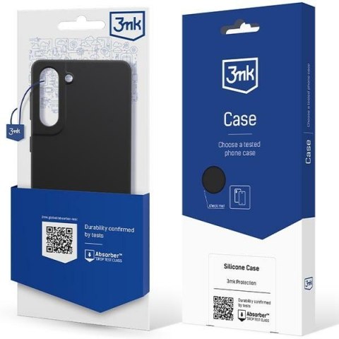 3MK Silicone Case Sam S21 FE 5G G990 czarny/black