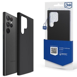 3MK Silicone Case Sam S23 Ultra S918 czarny/black
