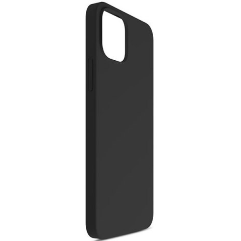 3MK Silicone Case iPhone 12/12 Pro 6,1" czarny/black