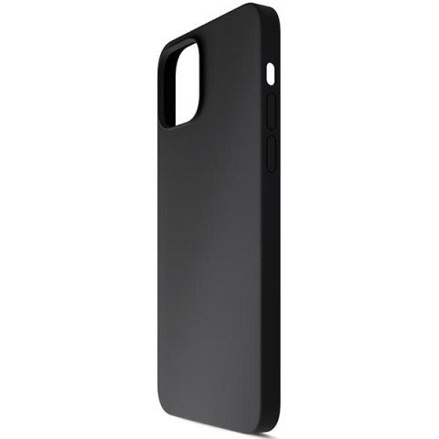 3MK Silicone Case iPhone 13 6,1" czarny/black