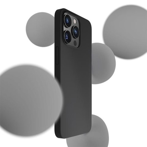 3MK Silicone Case iPhone 13 Pro 6,1" czarny/black