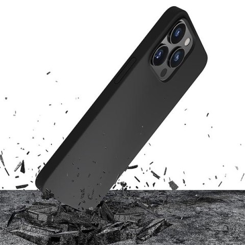3MK Silicone Case iPhone 14 Pro Max 6,7" czarny/black