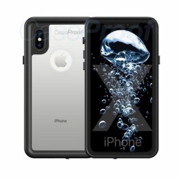 CaseProof etui wodoszczelne PRO iPhone X 3m/1h czarny/black PROCPX