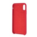 Etui hardcase BMW BMHCPXMSILRE iPhone X /Xs czerwony/red Silicone M Collection