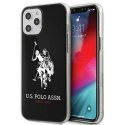 US Polo USHCP12MTPUHRBK iPhone 12/12 Pro 6,1" czarny/black Shiny Big Logo