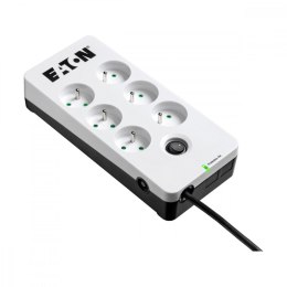 Eaton Listwa zasilająca Protection Box 6 FR, 6 USB Tel@