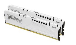 Kingston Pamięć DDR5 Fury Beast 64GB(2*32GB)/5200 CL36 biała
