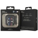 BMW BMA222SWTK AirPods 1/2 cover czarny/black Multiple Colored Lines
