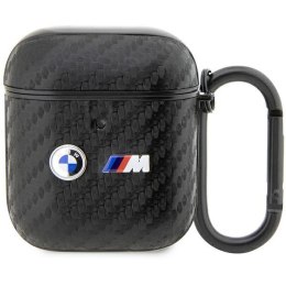BMW BMA2WMPUCA2 AirPods 1/2 cover czarny/black Carbon Double Metal Logo