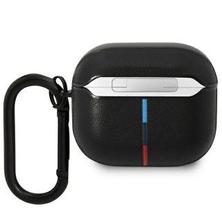 BMW BMA322PVTK AirPods 3 gen cover czarny/black Leather Curved Line