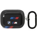 BMW BMAP222SOTK AirPods Pro 2 gen cover czarny/black Tricolor Stripes