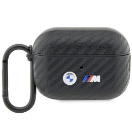 BMW BMAP2WMPUCA2 AirPods Pro 2 gen cover czarny/black Carbon Double Metal Logo