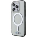 Etui BMW BMHMP14XHCRS iPhone 14 Pro Max 6.7" transparent hardcase Silver Ring MagSafe