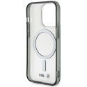 Etui BMW BMHMP14LHCRS iPhone 14 Pro 6.1" transparent hardcase Silver Ring MagSafe