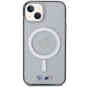 Etui BMW BMHMP14SHCRS iPhone 14 6.1" transparent hardcase Silver Ring MagSafe