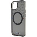 Etui BMW BMHMP14SHGPK iPhone 14 6.1" szary/grey Pattern MagSafe