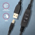 AXAGON ADR-215B USB 2.0 A-M -> B-M aktywny kabel połączeniowy/wzmacniacz 15m
